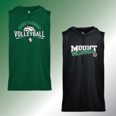Mount Volleyball Sleeveless Hoodie